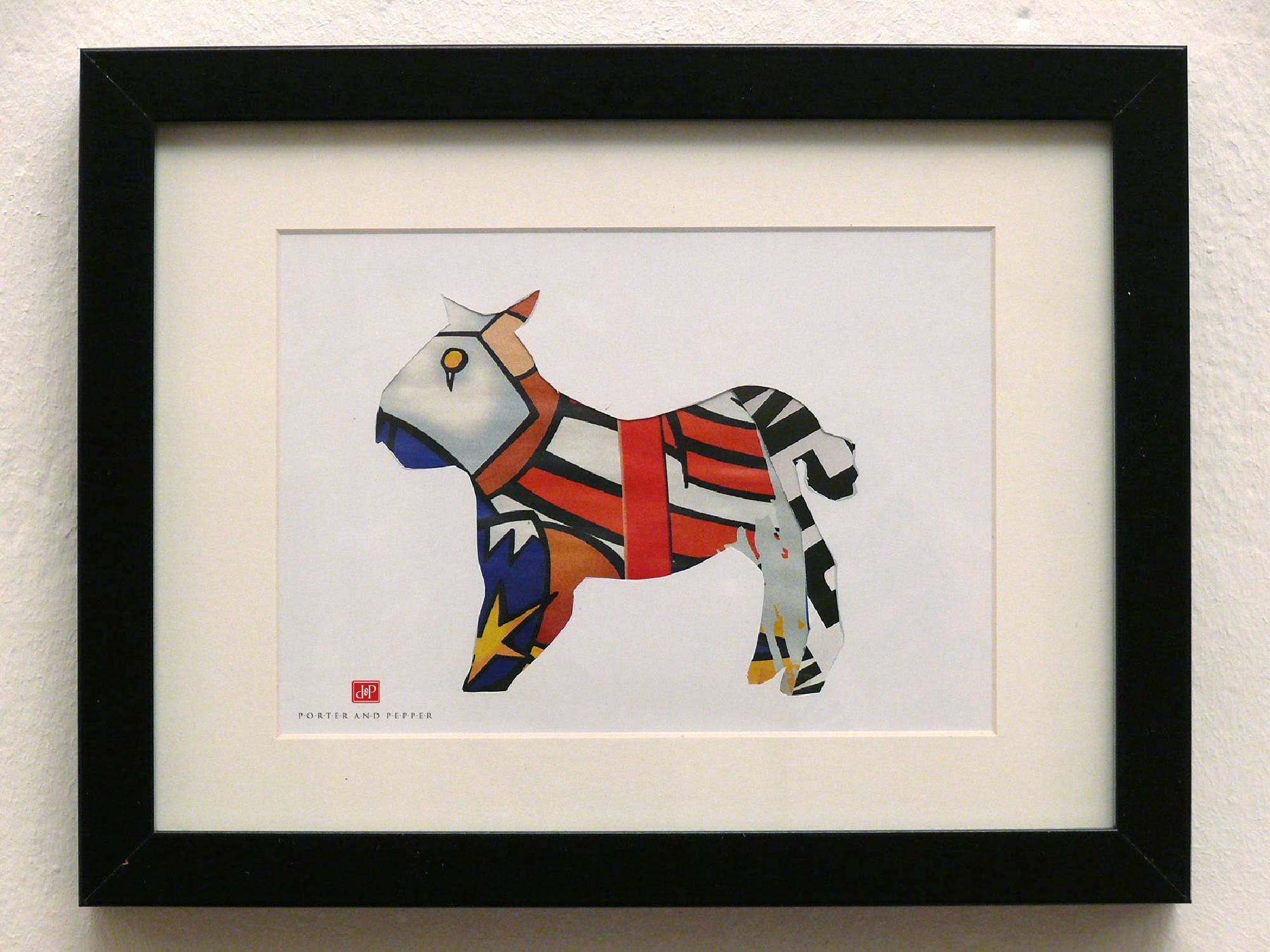 esel rahmen kunstdruck art print
