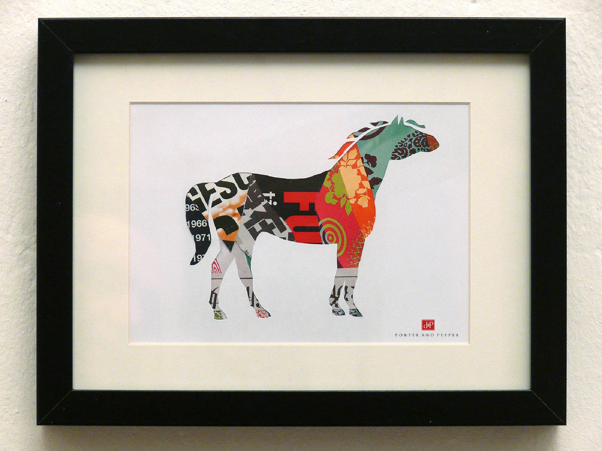pferd horse rahmen kunstdruck art print