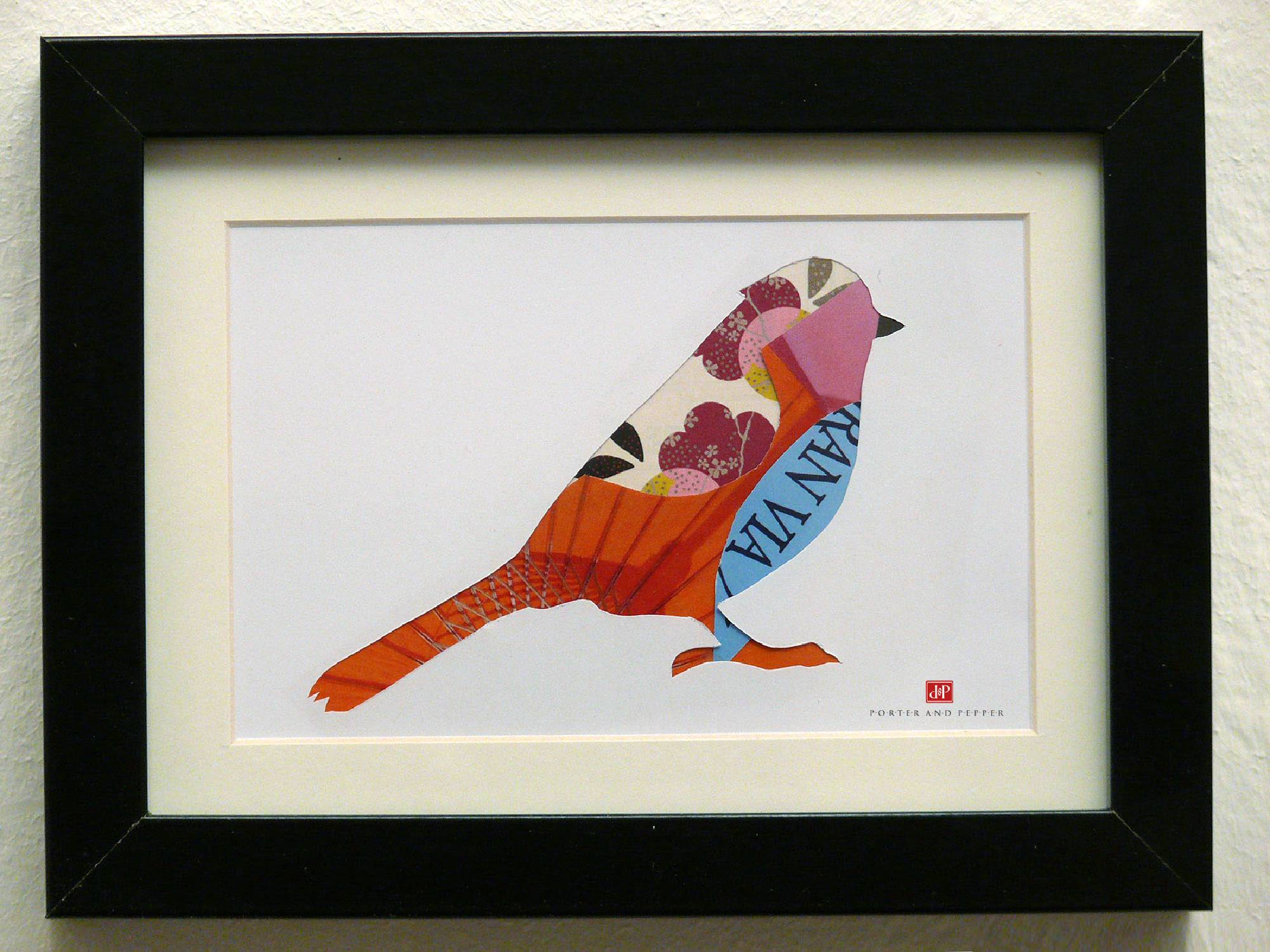 vogel rahmen kunstdruck art print