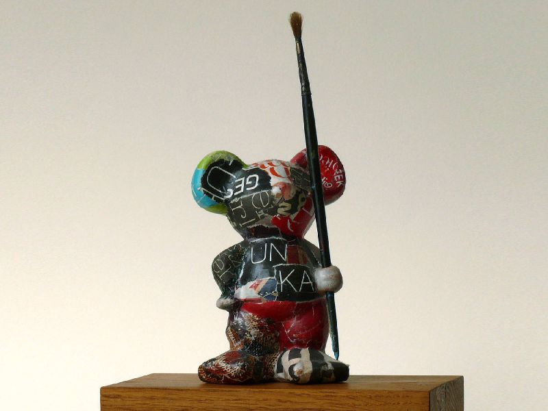 maus mouse figur collage